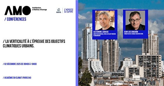La verticalit&eacute; &agrave; l&rsquo;&eacute;preuve des objectifs climatiques urbains, Jean-Luc Crochon &agrave; l'AMO - © Cro&Co